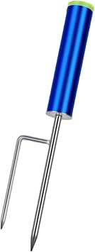 Fishing Pole Holders for Ground Fishing Rod Holder, 2025 New Upgrade Pole Stand with Reinforced Insert Base and Fluorescent Sleeve, Rod Holders for Bank Fishing Beach, Gift for Men