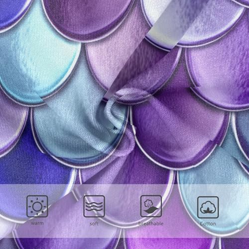 Purple Lavender Mermaid Scale Toddler Girls's Underwear 2T 202c14353