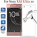 [3 Pack]-Sony Xperia XA1 ultra Tempered Glass, Sony Xperia XA1 ultra Screen Protector Glass 0.33mm 2.5D 9H Hardness [Anti Scratch][Anti-Fingerprint] Bubble Free.