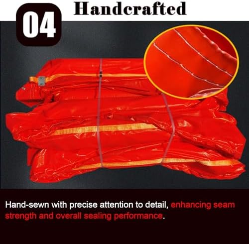 Professional PVC Aquatic Plant Barrier, 65.6ft Float-Type Water Barrier for Lakes & Marine, Oil & Pollution Control, Garden & Lake Protection, 13.8inch High