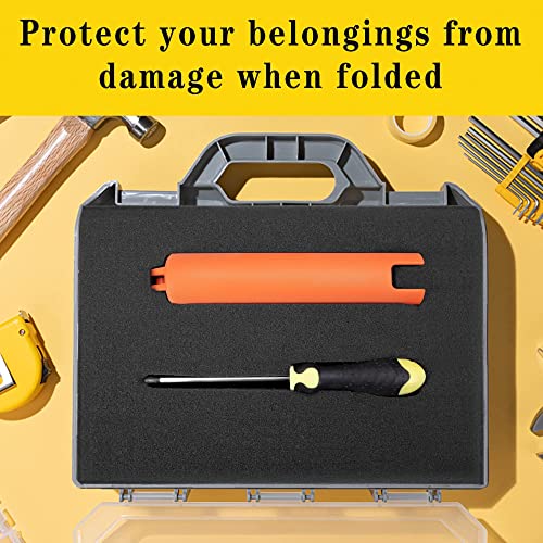 image for DECOHS 4 Pcs Polyurethane Foam Sheet- 16 x 12 x 1 Inch Cuttable Foam I