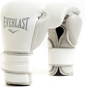 Everlast Powerlock2 Pro Hook & Loop Leather Boxing Training Gloves