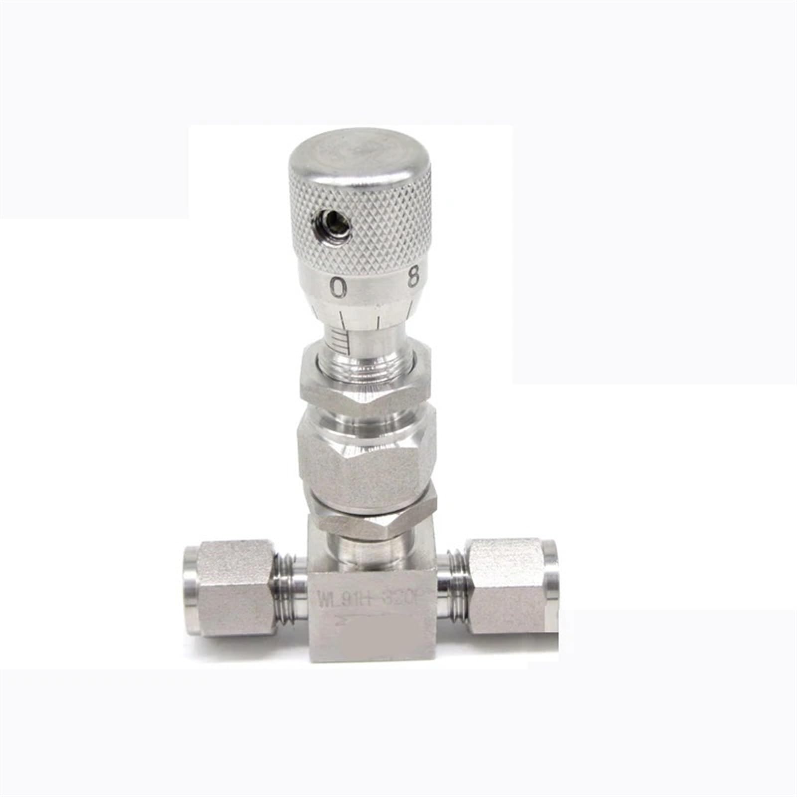 Micro vanne de réglage WL91H-320P et vanne à aiguille en acier inoxydable 304 DW6