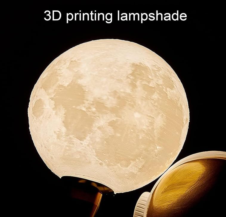 Image of Lunar Astronaut Resin Bedside Table Lamp for Kids' Room Desk Lamp- Warm White (Bulb Included)|Rest Pose