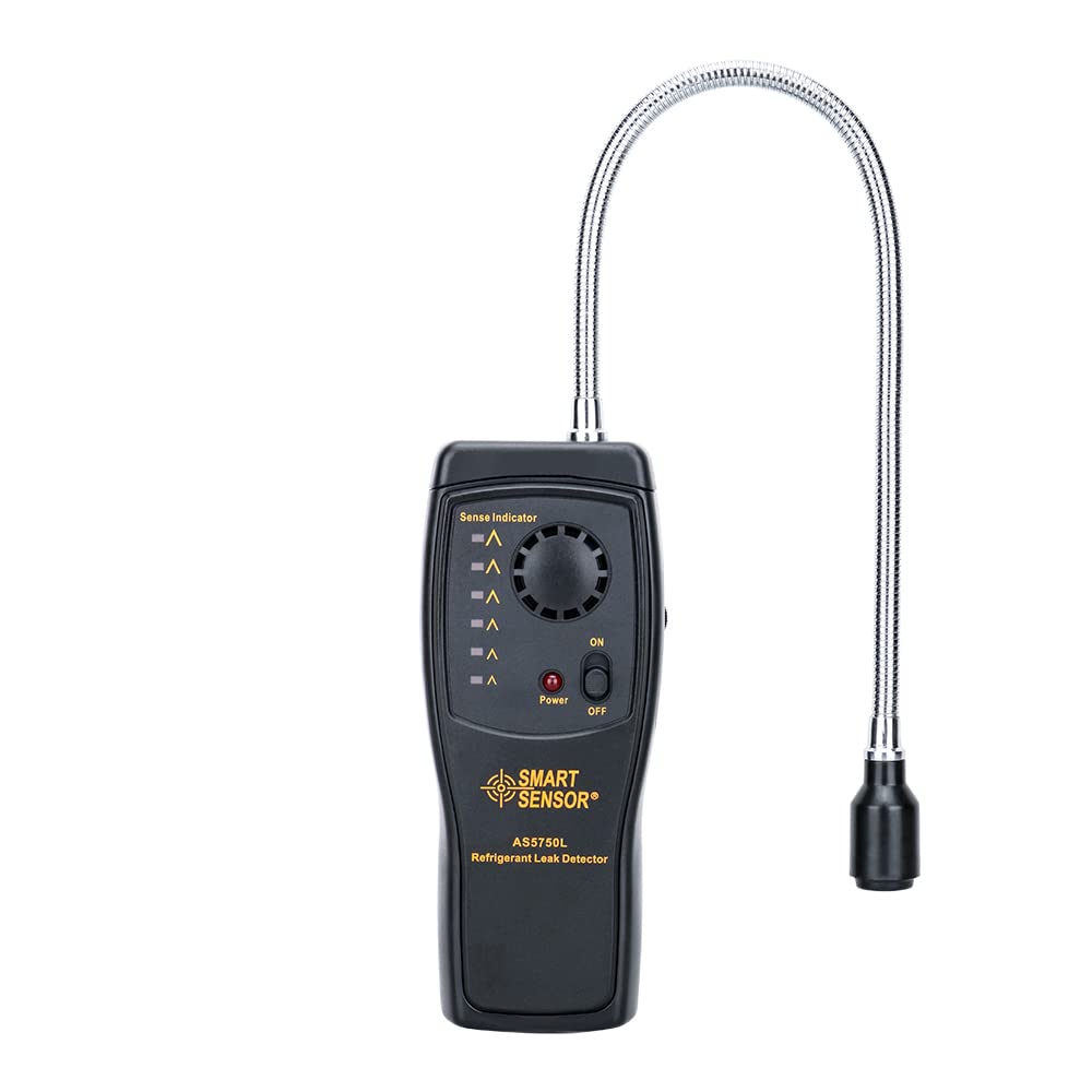 Analizador de gas Freón Probador de fugas de gas CFC, HCFC, HFCs, Halógeno, Freón Gas Detector Refrigerante, Monitor de aire acondicionado, fugas de gas