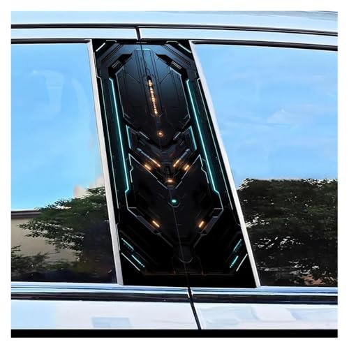 Autocollants pour poteau de porte de voiture anti-rayures 2pcs