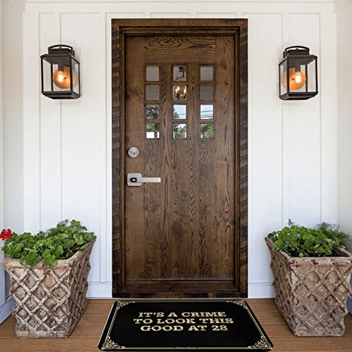 Tapis d'extérieur d'automne multicolore pour porte d'entrée - 6