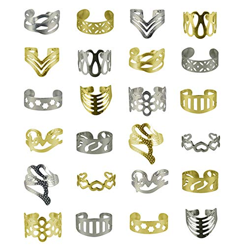 Bulk Toys - Rings for Kids - 100 Pcs Wrap Rings in Bulk - Vending Machine Toy Rings - Kids Rings for Party Favors Treasure Box Prizes - Easter Egg Fillers Goodie Bag Supplies Pinata Stuffers