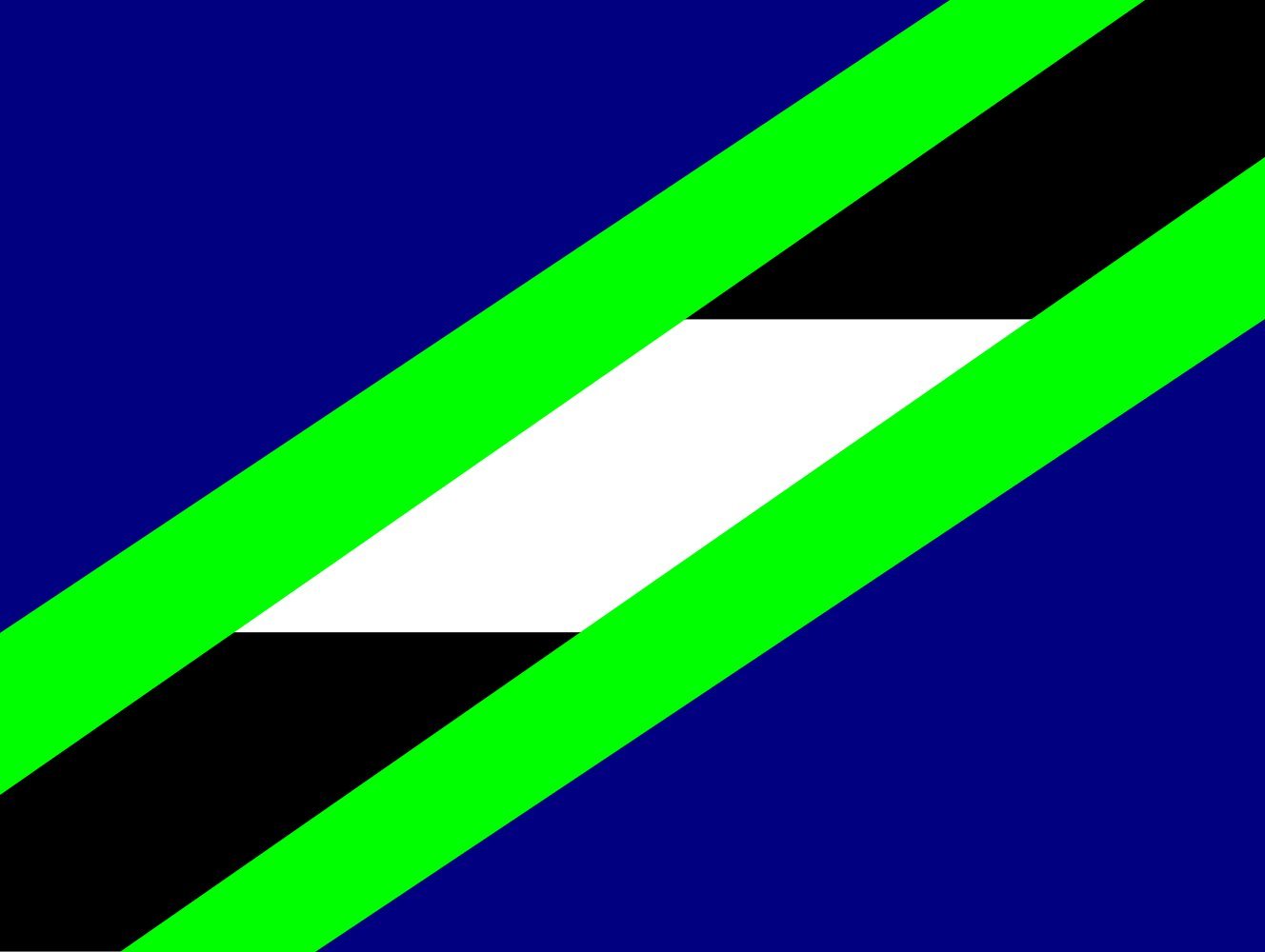 Drapeau Large Nortonia Meines en tissu résistant aux UV avec œillets en laiton renforcés