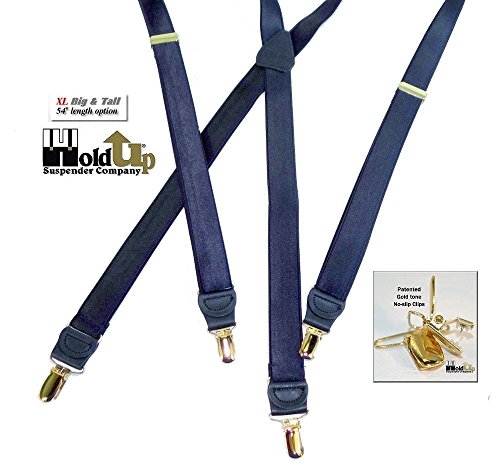 Image of Hold-Up Formal Series Men's X & Y-Back Suspenders with No-Slip Clips