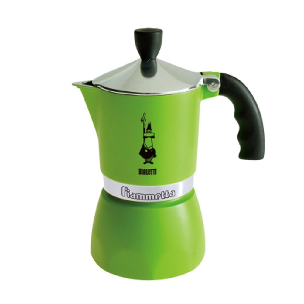 Buy Green Bialetti "Fiammetta" Stove Top Espresso Maker, 3cup (GREEN