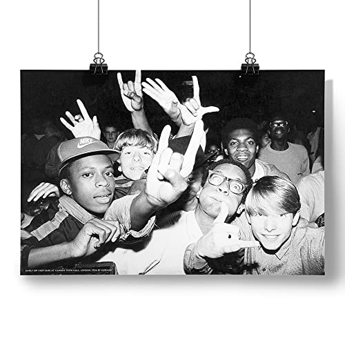 Póster HipHop Crew de Normski: decora tu salón con arte musical retro