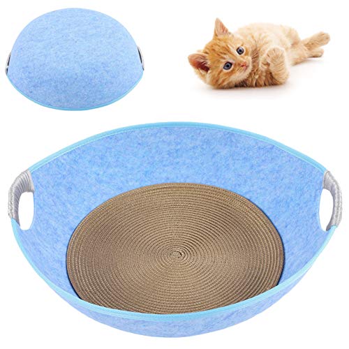 Resistente à sujeira, durável, forte e resistente para gatos, pano de feltro, ninho para animais de