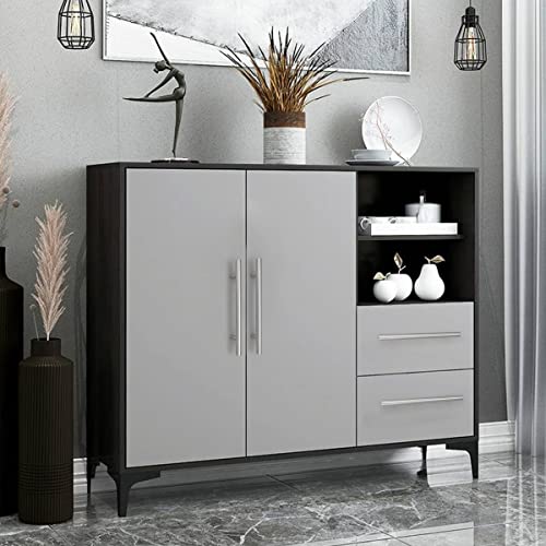 PinLin 5 Pack Cupboard Handles 128mm Hole Spacing Brushed Nickel ...