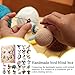 2025 Knitted Bird Christmas Countdown Calendar, Emotional Bird Box DIY Set, 24PCS Handmade Crochet Birds, With Yarn, Hooks Instructions, For Artisans Beginners Christmas Presents