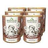 Boswelia Landhausküche Hund Geflügel & Wild mit Preiselbeeren 6 x 400 g Für alle Hunderassen geeignet Hohe Bioverfügbarkeit Wir achten auf Beste Qualität