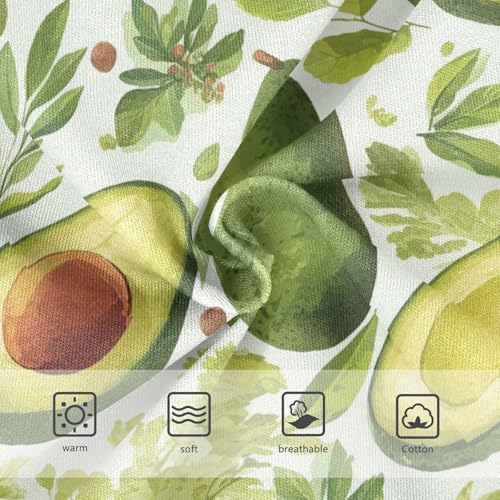 Wusikd Avocado Girls' Underwear Cotton Girls Briefs Soft Toddler Underwear 2T3