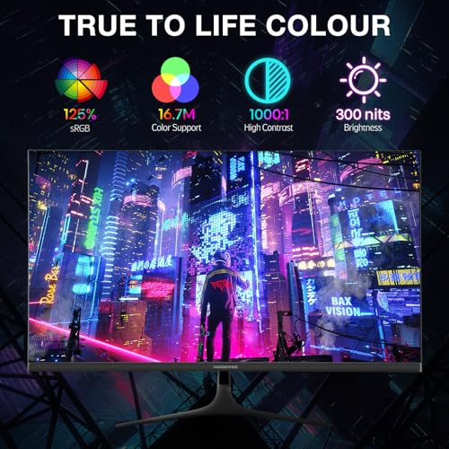 Image of 27 inch 1440P Gaming Monitor, 200Hz /144Hz Fast IPS 2K Computer Monitor with Speaker, Free-Sync & G-SYNC, 125% sRGB, HDR10, HDMI x2, DisplayPort x2, Compatible with Switch /Xbox /PS5, VESA Mountable