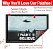 Redheaded Tshirts - I Want to Believe Morale Patch - 2x3 Rectangular UFO Hook and Loop Patch - X Files Morale Patch - 1 Piece