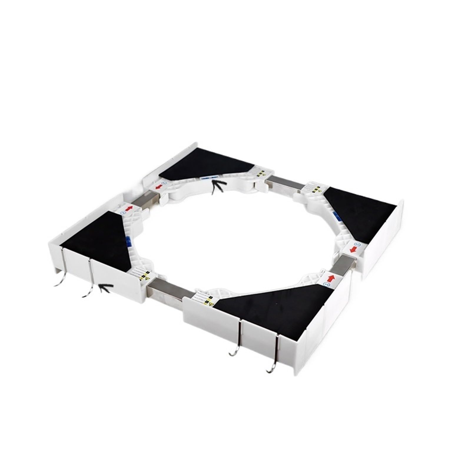Kit Apilamiento Lavadora Secadora Kit de apilamiento secadora y estante for lavadora, conector extraíble for secador almacenamiento for Kit Apilar Lavadora(Type 6)