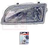 CLASSIC H4 EISENFELS Bundle Set 69593076 Scheinwerfer links + Leuchtmittel H4 Classic kompatibel mit V40 Kombi 645