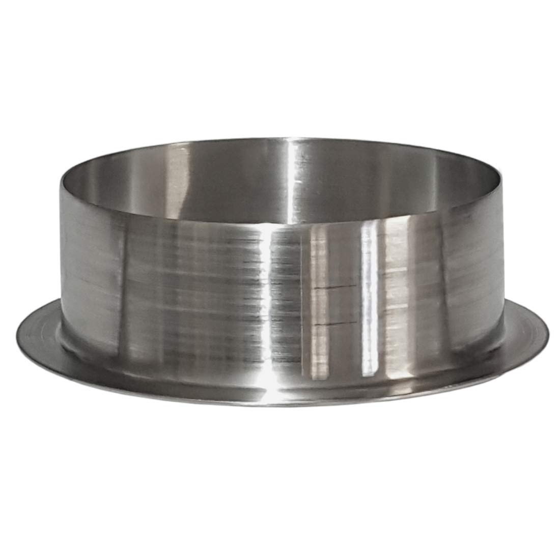 Edelstahl Abwurfring V2A Orbikular 150 INOX 150x70 | Ringblende