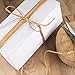 Creatrill 218 Yards Raffia Paper Craft Ribbon Packing Paper Twine, 1/4 Inch by 218 Yards (Kraft)