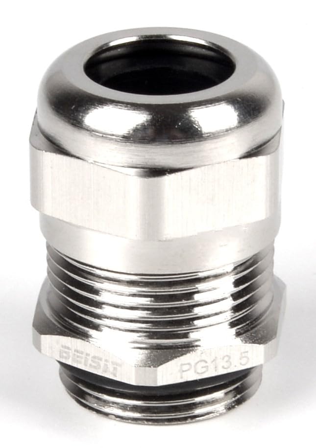 RS PRO Kabelverschraubung, M40 Messing vernickelt Metallisch 20 mm/ 28 mm, IP68