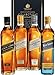 Produktbild Johnnie Walker Whisky The Collection Black 12 Jahre, Platinum 18 Jahre, Gold Reserve & Blue Label 4x 0,2 L