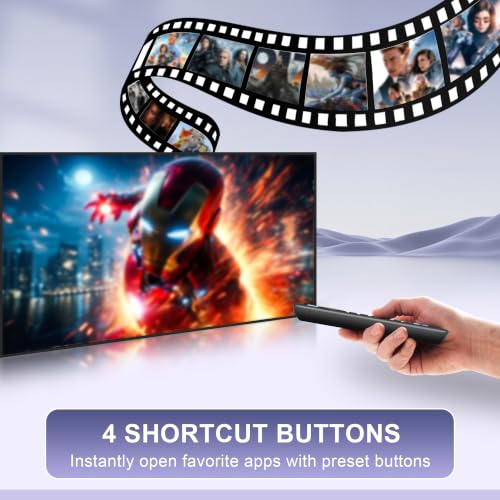 Image of Replacement Remote for Amazon Fire Series, TV Stick (HD, 4K, 4K Max, Lite), for Stick (2nd Gen /3rd Gen), Fire TV Cube and Omni, Insignia, Toshiba, Pioneer Smart TVs with Voice Control