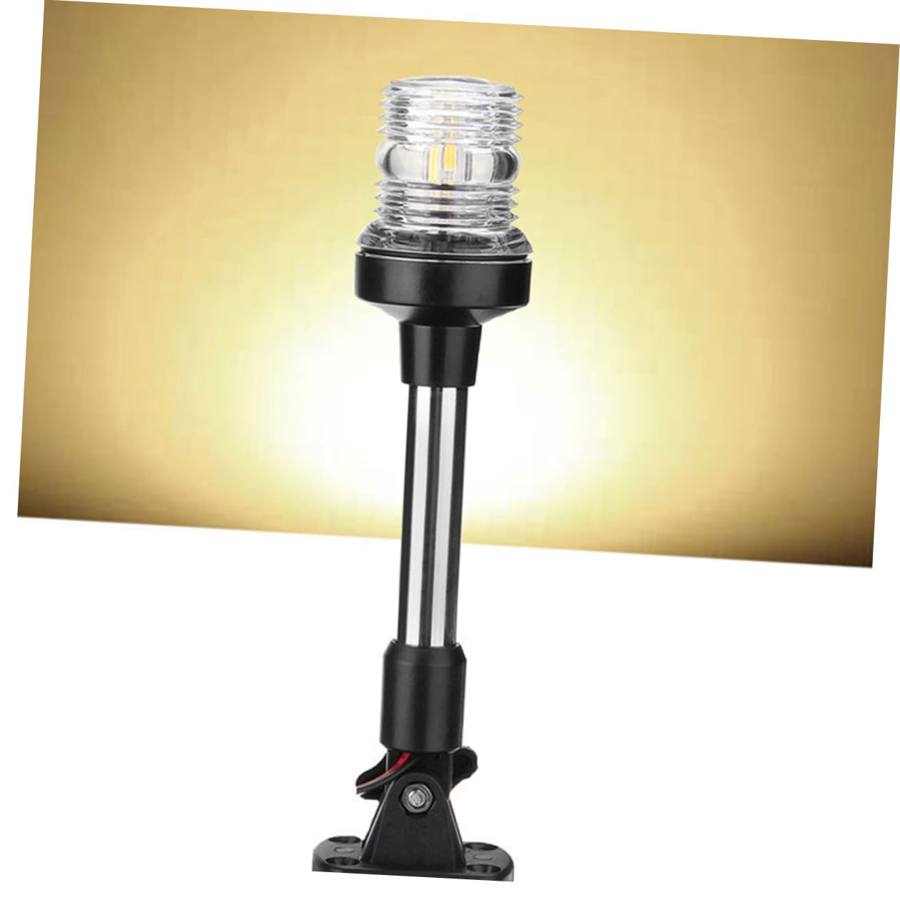 SECFOU Luce LED 12V DC 360° Acrilico e Lega di Alluminio per Barca da Pesca Yacht