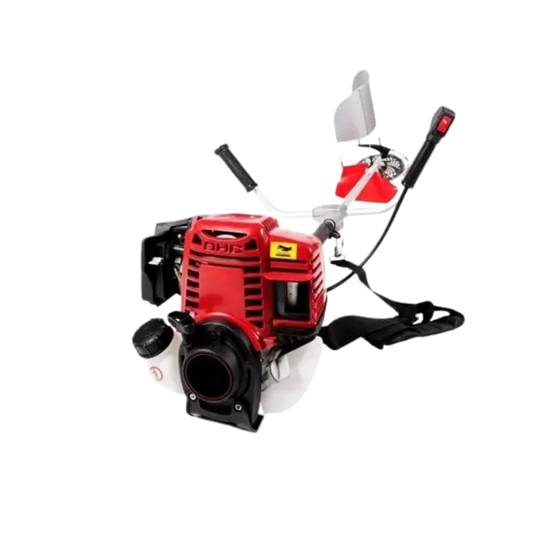 FARM BOXER Brush Cutter 4 Stroke 50cc Machine Side Pack/ 2.1 HP Powerful Petrol Engine and 80T, 3T Blade, Nylon Trimmer for Agriculture, Gardening, Lawn Grass Trimming (B0B8CWVKQ6) Amazon Price History, Amazon Price Tracker
