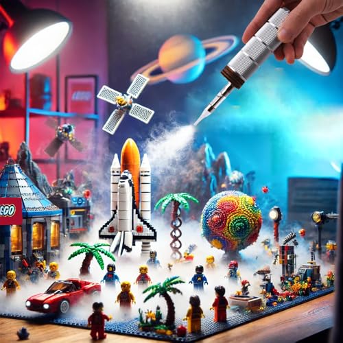 Máquina de humo metálica mini para fotografía y fiestas miniatura 5