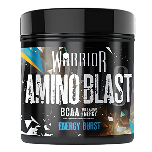 Warrior Supplements Warrior Amino Blast BCAA Powder Amino Acids 270g - Energy Burst 30 Servings, P33877