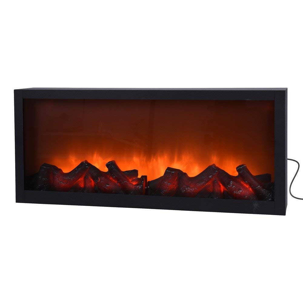 Home Styling Collection Elektryczny kominek LED dekoracja bożonarodzeniowa, 57 x 25 cm