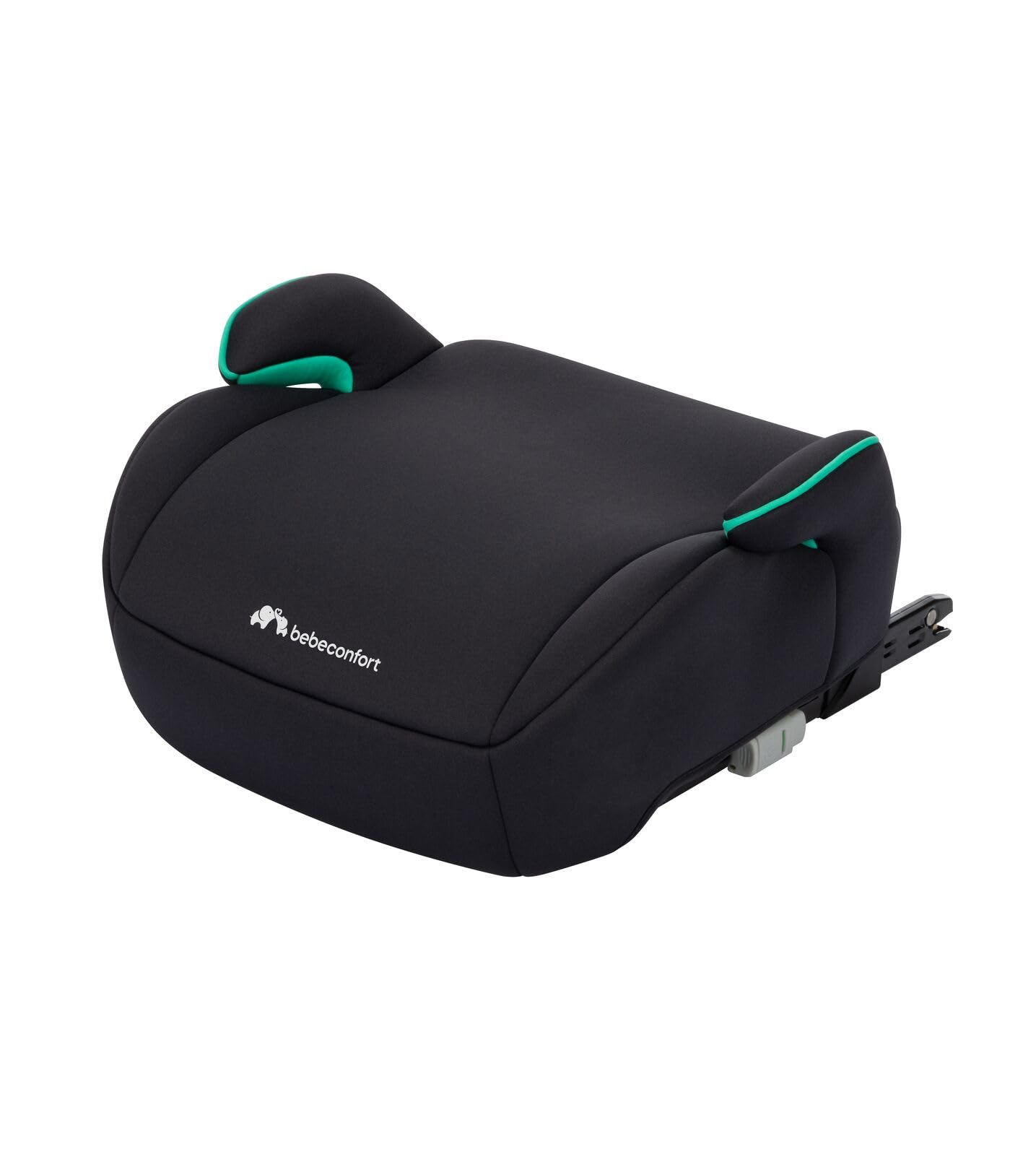 Bebeconfort Gaia i-Fix Sitzerhöhung, ISOFIX-Sitzerhöhung, Kompakt und leichtgewichtige Auto-Sitzerhöhung, von 6 bis 12 Jahren, 22–36 kg, 128–150 cm, Mineral Black