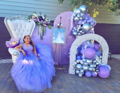 QXMYOO Vestido de baile de 15 anos para festas de 16 anos, vestido de princesa para adolescentes, Es