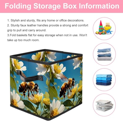 Boîte de rangement pliable pour placard solution gain de place chambre - 4