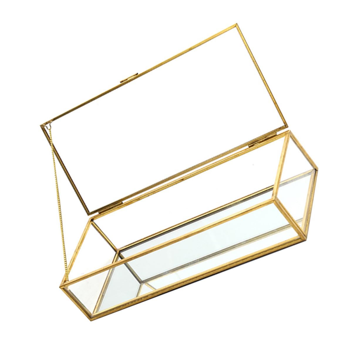 Boîte à bijoux en verre pour sublimer votre organiseur de bureau au quotidien