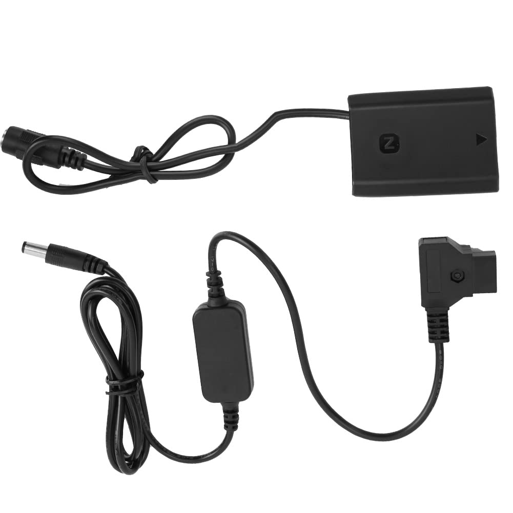 Haofy W Pełni Zdekodowany Adapter Baterii NP-FZ100 do D-tap z Przewodem o Długości 150 Cm do Długotrwałego Użytkowania Aparatu