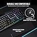 CORSAIR K70 RGB PRO Mechanical Wired Gaming Keyboard – Cherry MX Red Linear Switches, SOCD, PBT Double-Shot Keycaps, 8000Hz Hyper-Polling, NKRO, Anti-Ghosting, Tournament Switch, QWERTY NA – Black