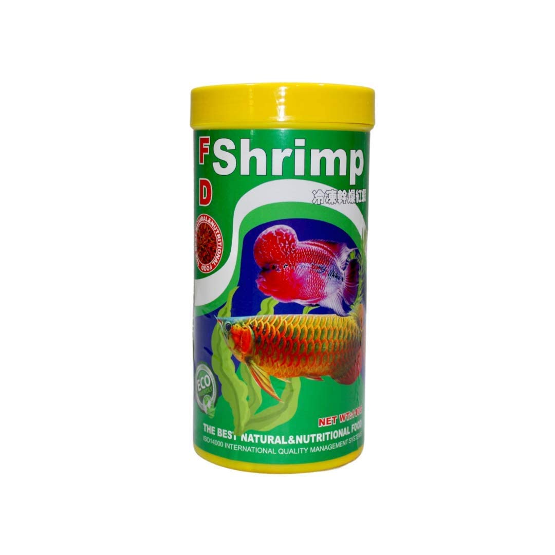 F D Shrimp Natural & Nutritional Freeze Dried Fish Food, 110 g Amazon