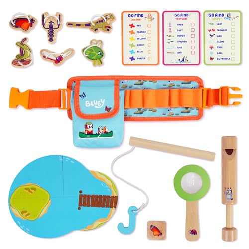 Kit explorateur Bluey de 17 pièces, le cadeau idéal pour anniversaire d'enfant
