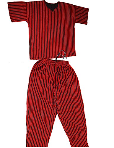 Combinaison pour Bodybuilding Pantalon + Gym Débardeur + Pantalon + Pumper Pantalon + Sport M rot_schwarz Cover