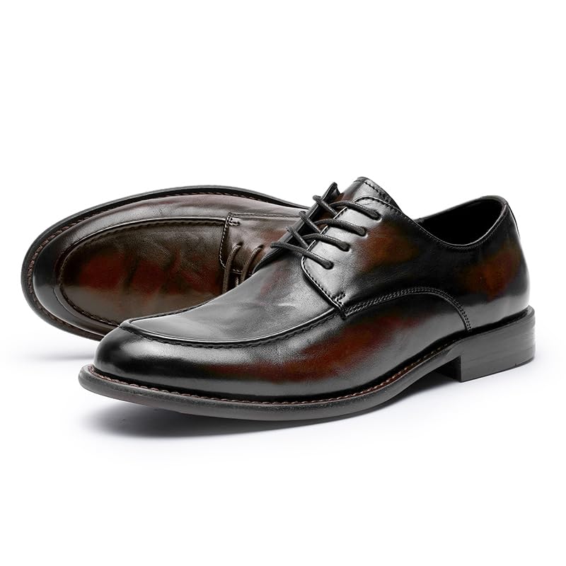 Image of Men's Lace-Up Oxfords, Leather Dress Shoes for Business