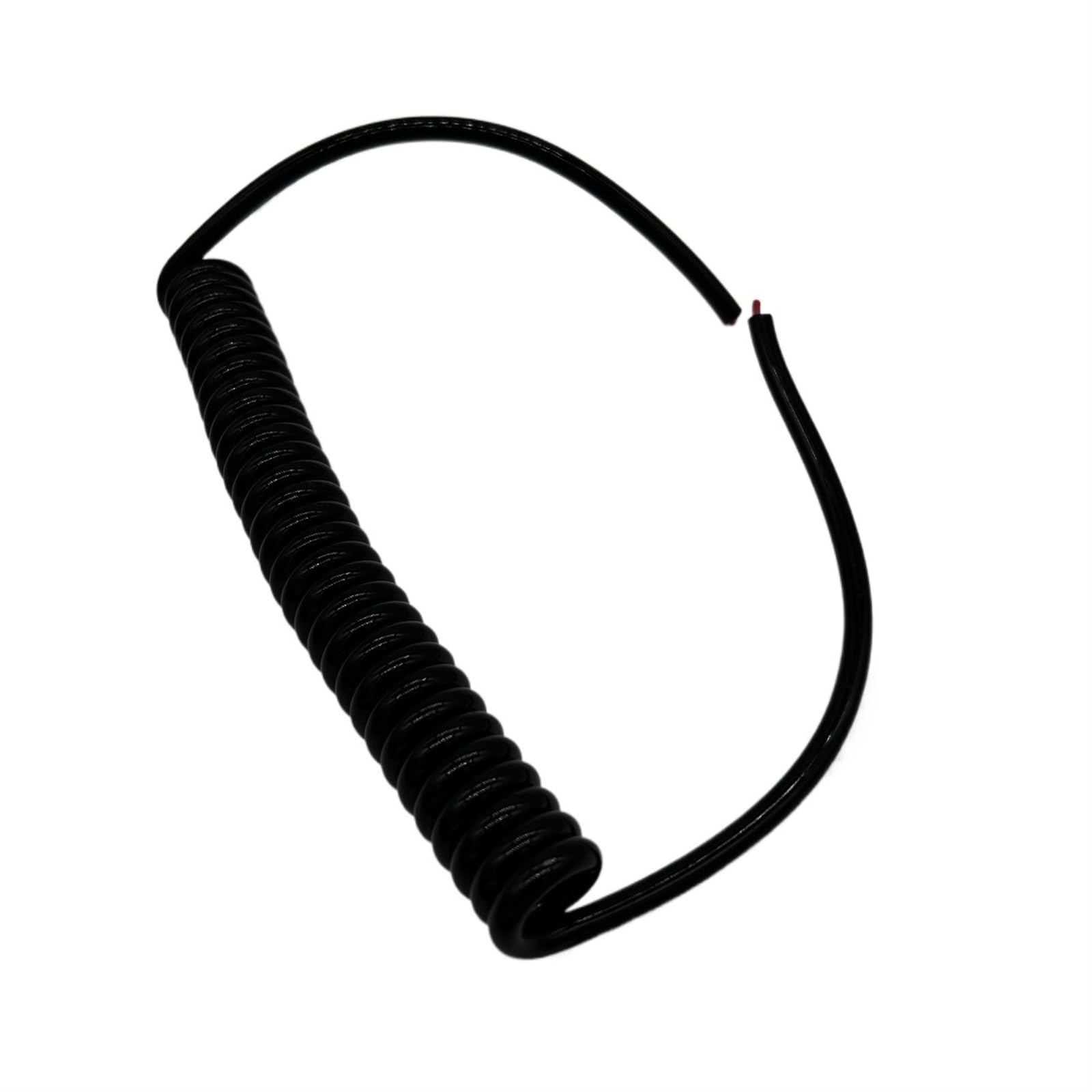 2-żyłowy zwinięty przewód zasilający 15AWG, teleskopowa spirala sprężynowa | Wielożyłowy, zwijany przedłużacz sieciowy Flex 1,5 mm2, wiele rozmiarów 1–8 m(3 meters)