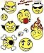 Bicicleta Pegatinas Smileys Amarillo