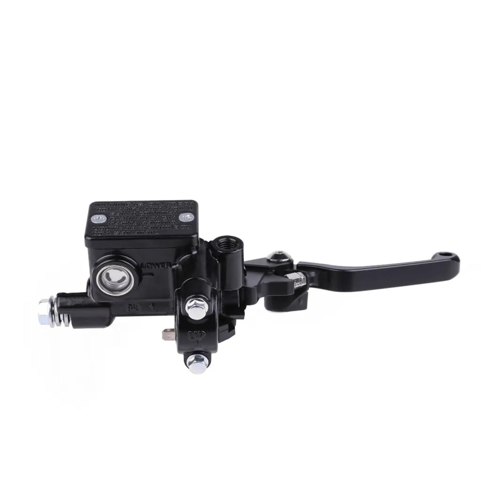 Zynther Motorcycle Brake Clutch Lever DRZ400 Brake for Master Cylinder Pump Lever for Suzuki DRZ250(Black-Pump-Lever)