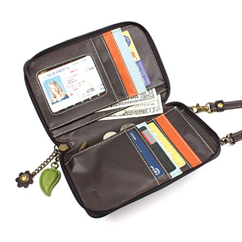 CHALA Wallet Crossbody Cell Phone Purse - Women Faux Leather Multicolor Handbag with Adjustable Strap2