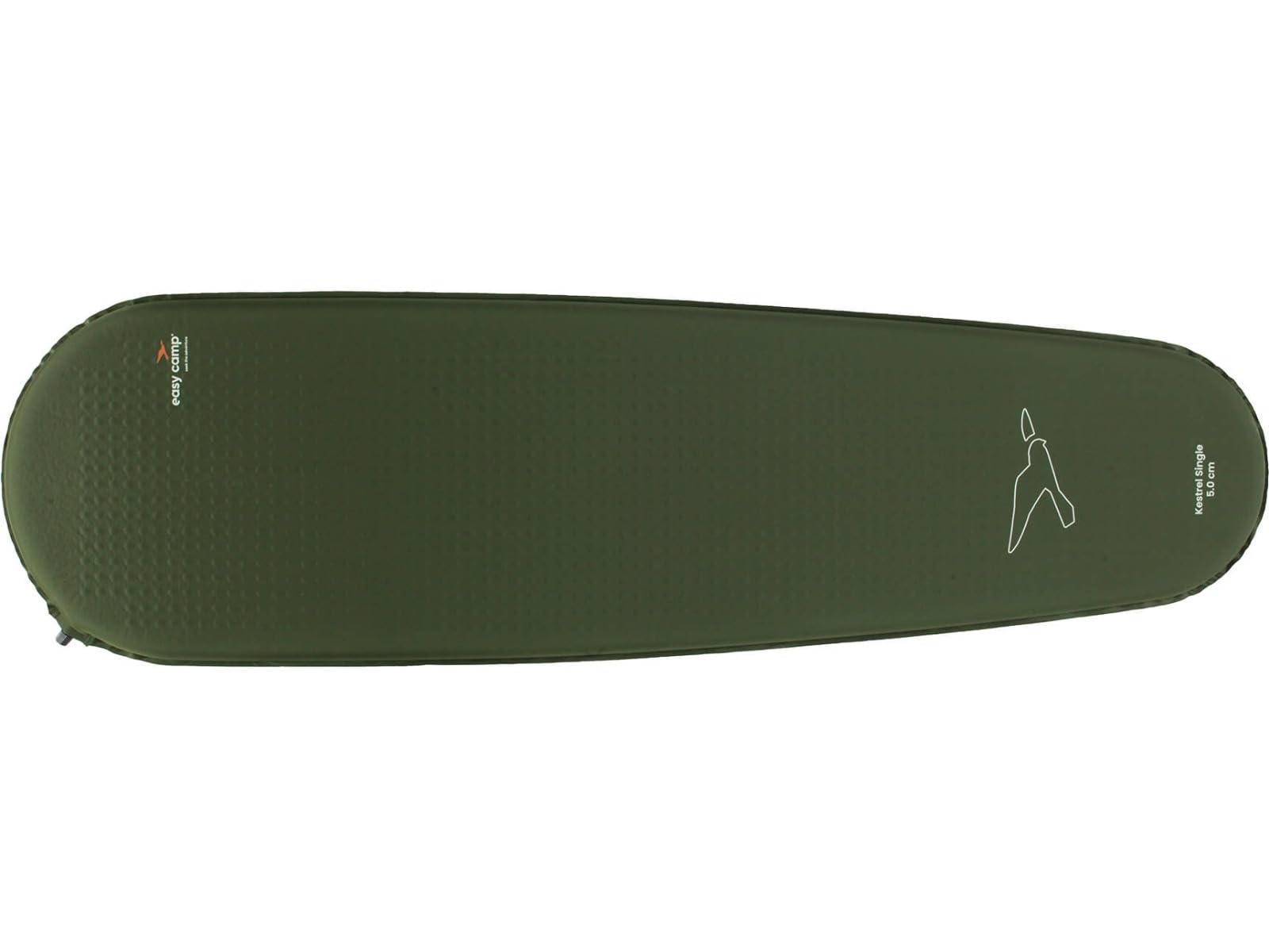 Easy Camp Unisex Kestrel Single 5 cm Floor Mattrel, NoColor, 182 x 51 cm